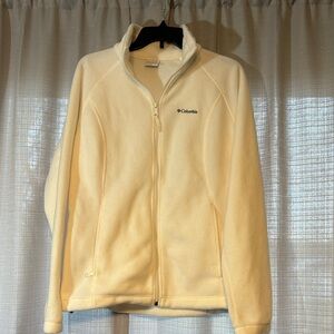 Columbia Women's Off-White Fleece Jacket
